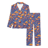 Clown Fish Pattern Print Design 04 Women's Long Pajama Set