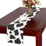 Cow skin pattern Table Runner