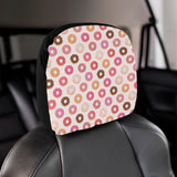 Colorful donut pattern Car Headrest Cover