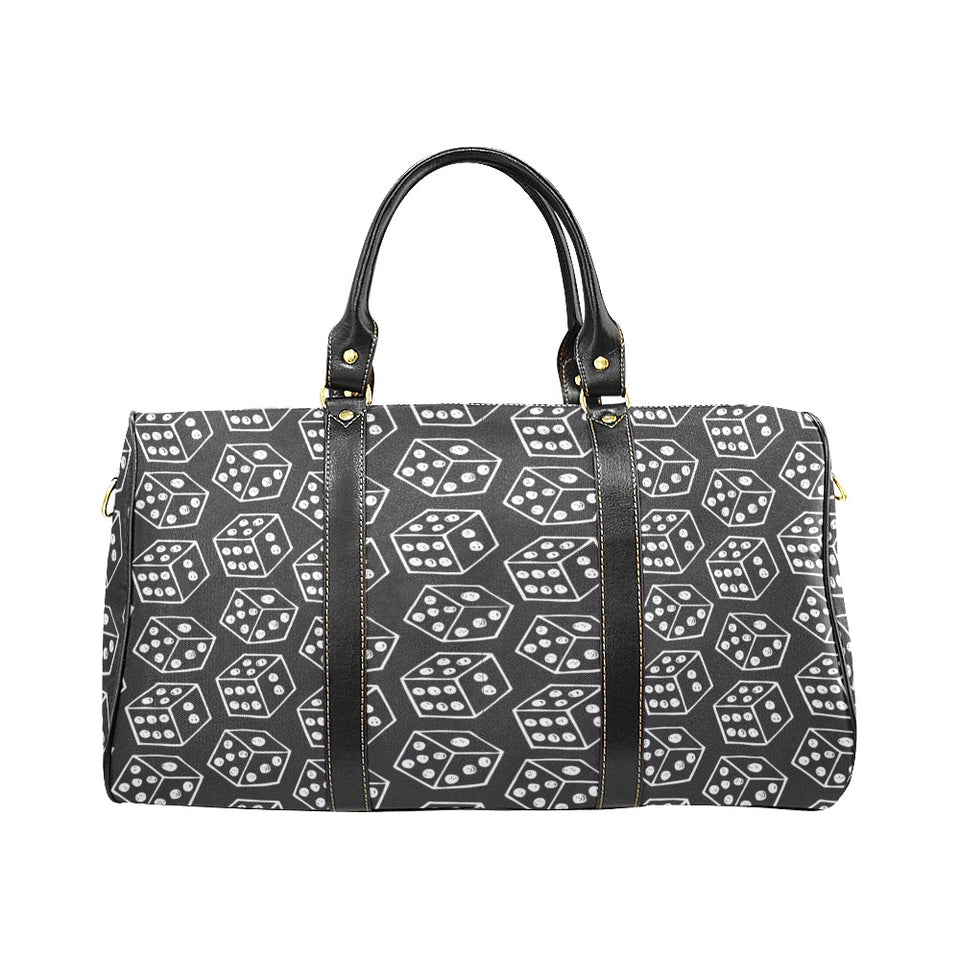 Dice Pattern Print Design 01 Travel Bag