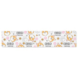 Corgi Dog Pattern Table Runner