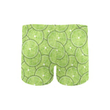 Slices of Lime pattern Men's Swimming Trunks