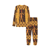 Egypt Hieroglyphics Pattern Print Design 05 Kids' Boys' Girls' All Over Print Pajama Set