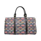 Camper Van Pattern Print Design 02 Travel Bag