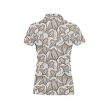 Stingray Pattern Print Design 05 Women's All Over Print Polo Shirt