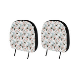 cute mermaid pattern Car Headrest Cover
