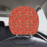 Red Tomato Pattern Car Headrest Cover