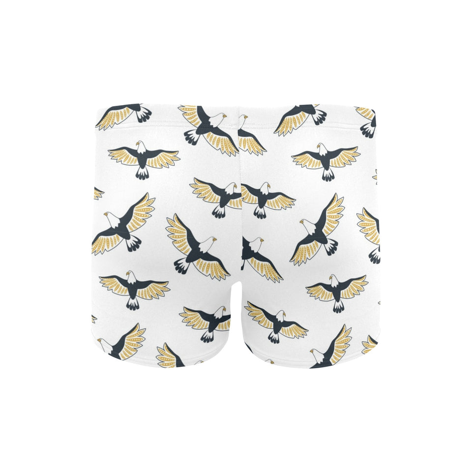 Eagle Pattern Print Design 03 Men's Swimming Trunks