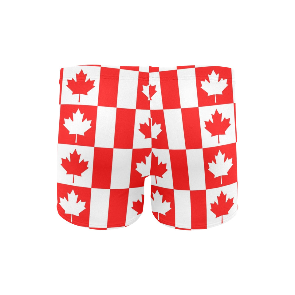 Canada Pattern Print Design 05 Men's Swimming Trunks