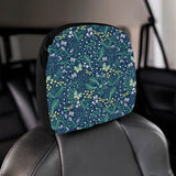 butterfly leaves pattern Car Headrest Cover