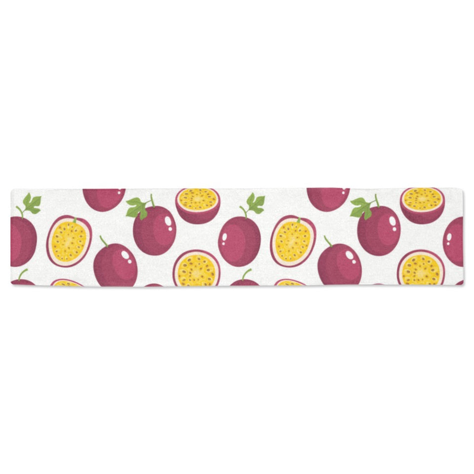 Passion fruit design pattern Table Runner