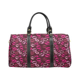 Lips Pattern Print Design 03 Travel Bag