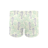Seahorse shell pattern Men's Swimming Trunks