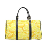 lemon pattern Travel Bag