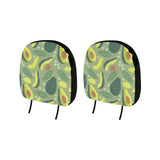 Avocado pattern Car Headrest Cover