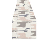 Llama Alpaca pattern Table Runner