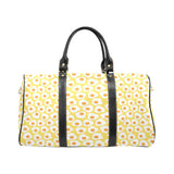 Fried Eggs Pattern Print Design 05 Travel Bag
