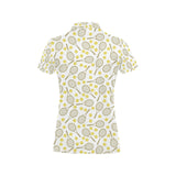 Tennis Pattern Print Design 02 Women's All Over Print Polo Shirt