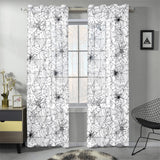 Spider web cobweb pattern Gauze Curtain