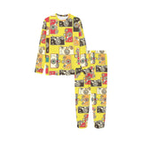 Camera Pattern Print Design 02 Kids' Boys' Girls' All Over Print Pajama Set