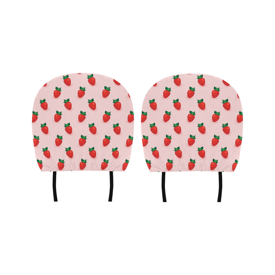 Strawberry beautiful pattern Car Headrest Cover