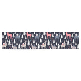 Deers Winter Christmas pattern Table Runner