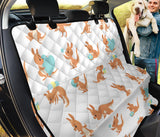 Cute Kangaroo Pattern Dog Car Seat Covers