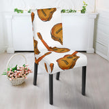Paint Guitar Pattern Dining Chair Slipcover