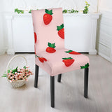 Strawberry Beautiful Pattern Dining Chair Slipcover