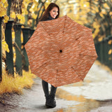 Brick Printed Pattern Print Design 02 Umbrella