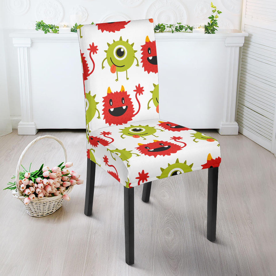 Alien Pattern Print Design 05 Dining Chair Slipcover
