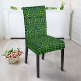 Crocodile Leather Skin Dining Chair Slipcover
