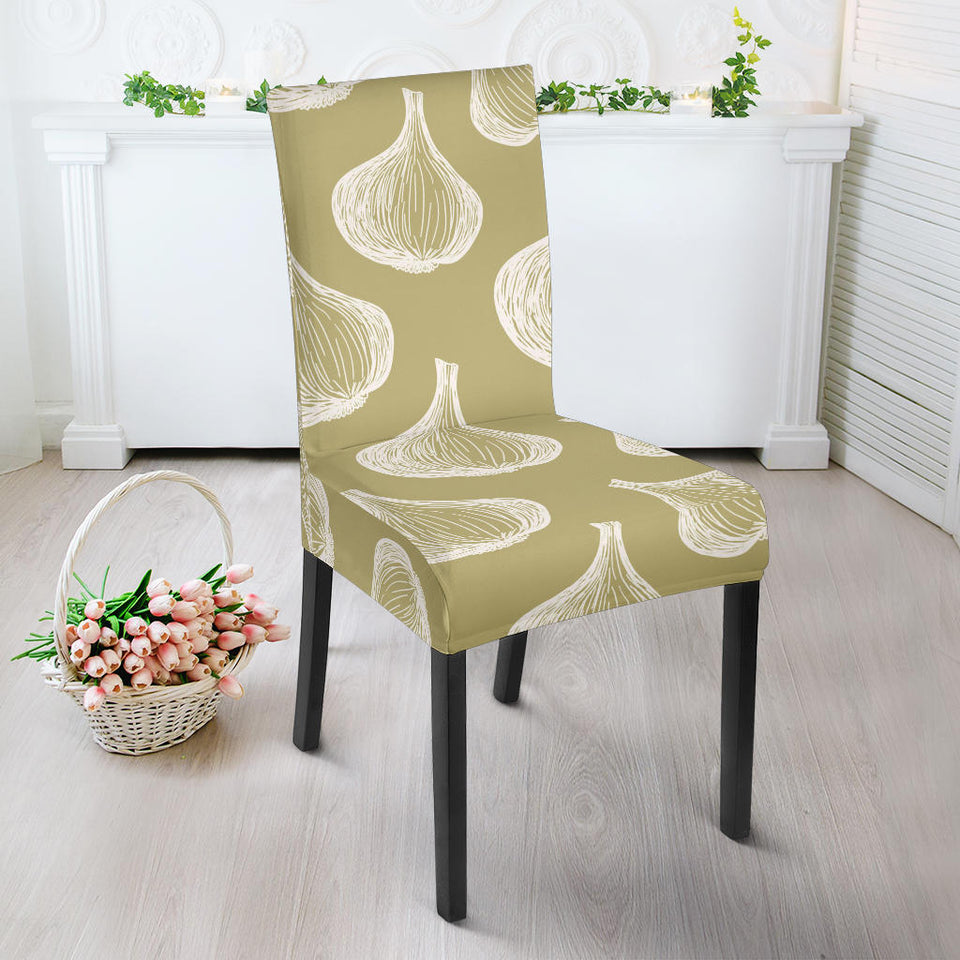 Garlic Design Pattern Dining Chair Slipcover