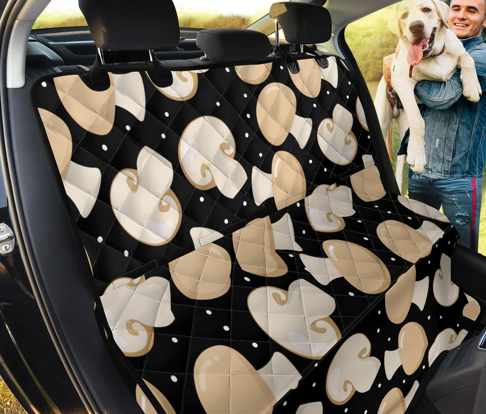 Champignon Mushroom Pattern Dog Car Seat Covers