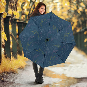 Swordfish Pattern Print Design 02 Umbrella