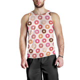 Colorful donut pattern Men Tank Top