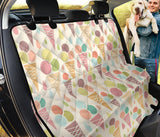 Ice Cream Cone Pattern Dog Car Seat Covers