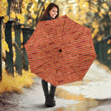 Brick Printed Pattern Print Design 03 Umbrella