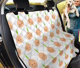 Cute Onions Smiling Faces Dog Car Seat Covers