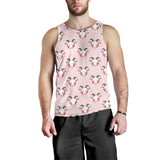 Cute goat pattern Men Tank Top