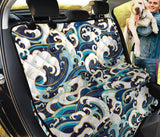 Japanese Wave Pattern Dog Car Seat Covers