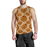 Cookie pattern Men Tank Top
