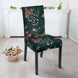 Snake Forest Pattern Dining Chair Slipcover