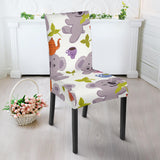 Cute Koalas Teapots Tea Dining Chair Slipcover