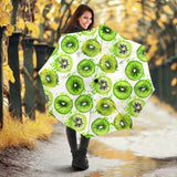 Watercolor Kiwi Pattern Umbrella
