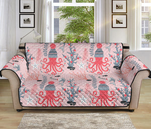 Octopus winter hat garland Fish candy Seaweed Coral Starfish Sofa Cover Protector