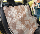 Beautiful Hexagon Japanese  Pattern Dog Car Seat Covers
