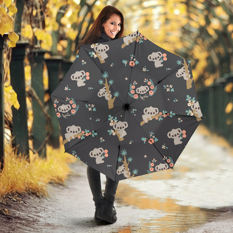 Cute Koala Pattern Umbrella