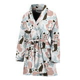 Cute Mermaid Pattern Women'S Bathrobe