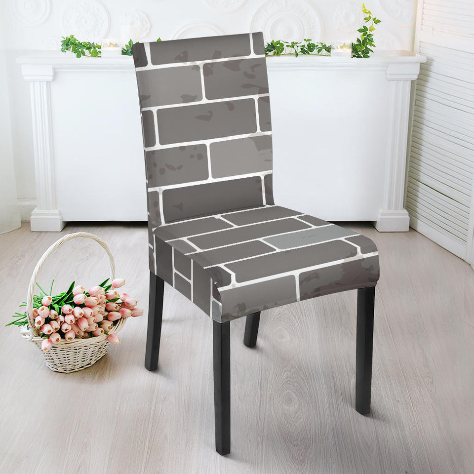 Brick Printed Pattern Print Design 05 Dining Chair Slipcover